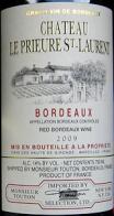 Chateau Le Prieure Saint Laurent - Bordeaux 0 (750ml)