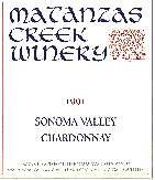 Matanzas Creek - Chardonnay Sonoma Valley 2019 (750ml) (750ml)