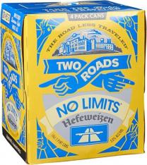 Two Roads Brewing - No Limit Hefeweizen (4 pack 16oz cans) (4 pack 16oz cans)